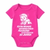 Baby Body kurzarm mit ICH BIN MAMAS UNTERHALTUNGSPROGRAMM