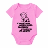 Baby Body kurzarm mit ICH BIN MAMAS UNTERHALTUNGSPROGRAMM