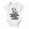Baby Body kurzarm mit ICH BIN MAMAS UNTERHALTUNGSPROGRAMM