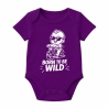 Baby Body kurzarm mit BORN TO BE WILD