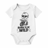 Baby Body kurzarm mit BORN TO BE WILD