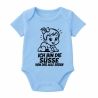 Baby Body kurzarm mit ICH BIN DIE SÜßE VON DER ALLE REDEN