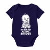 Baby Body kurzarm mit ICH BIN DER KLEINE BRUDER