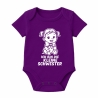 Baby Body kurzarm bedruckt mit ICH BIN DIE KLEINE SCHWESTER