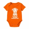 Baby Body kurzarm bedruckt mit ICH BIN DIE KLEINE SCHWESTER