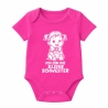 Baby Body kurzarm bedruckt mit ICH BIN DIE KLEINE SCHWESTER