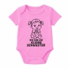 Baby Body kurzarm bedruckt mit ICH BIN DIE KLEINE SCHWESTER