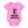 Baby Body kurzarm WENN MAMA+PAPA NEIN SAGEN GEHE ICH ZU OMA + OPA