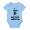 Baby Body kurzarm WENN MAMA+PAPA NEIN SAGEN GEHE ICH ZU OMA + OPA