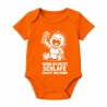 Baby Body kurzarm mit WENN ICH NICHTT SCHLAFE SCHLÄFT HIER KEINER