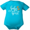 Baby Body kurzarm bedruckt mit BABY BOSS