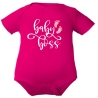 Baby Body kurzarm bedruckt mit BABY BOSS