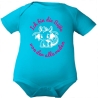 Baby Body kurzarm mit ICH BIN DIE SÜßE VON DER ALLE REDEN