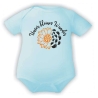 Baby Body kurzarm mit UNSER KLEINES WUNDER