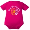Baby Body kurzarm mit UNSER KLEINES WUNDER