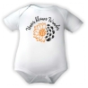 Baby Body kurzarm mit UNSER KLEINES WUNDER
