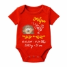 Baby Body kurz SWEET IGEL personalisiert mit Geburtsdaten/Name