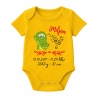 Baby Body SWEET KROKODIL personalisiert mit Geburtsdaten/Name