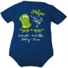 Baby Body SWEET KROKODIL personalisiert mit Geburtsdaten/Name