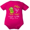 Baby Body SWEET KROKODIL personalisiert mit Geburtsdaten/Name