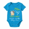 Baby Body SWEET KUH personalisiert mit Geburtsdaten/Name