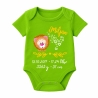 Baby Body SWEET LÖWE personalisiert mit Geburtsdaten/Name