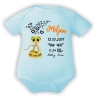 Baby Body kurz CUTE SCHLANGE personalisiert mit Geburtsdaten