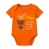 Baby Body kurz CUTE TEDDY personalisiert mit Geburtsdaten