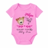 Baby Body SWEET BÄR personalisiert mit Geburtsdaten/Name