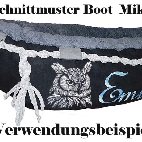 Stickdatei Eule Gaddy  realistisch Lunachild