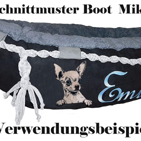 Stickdatei Applikation Chihuahua Aage realistisch