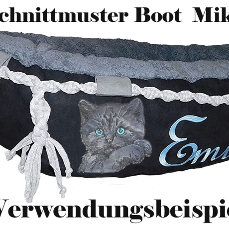 Stickdatei Applikation Britisch Kurzhaar Katze Ellie