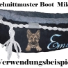 Stickdatei Applikation Schäferhund Welpe Berta
