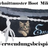 NEU Stickdatei Katze Kätzchen Kitten Meggan