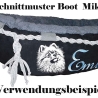 Stickdatei Pomeranian Zwergspitz Bea Hund realistisch