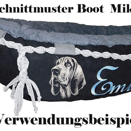 Stickdatei Amerikanischer Bluthund Blacky Hund 