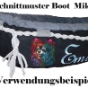Stickdatei Stickdatei  Chihuahua Kiri Hund bunt