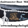 NEU Stickdatei Applikation Riesenschnauzer Silva