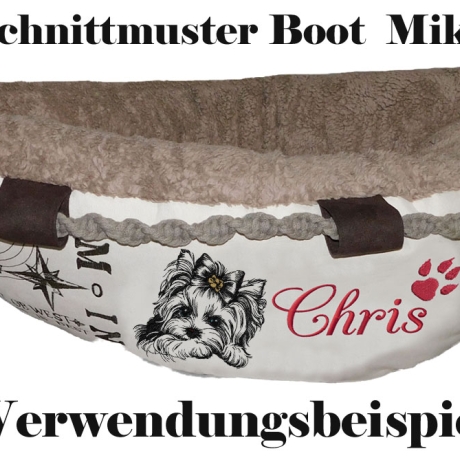 NEU Stickdatei Yorkshire Schleife Welpe Hund Lisa