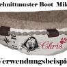 NEU Stickdatei Nutria Reißverschluss Cisco Nager