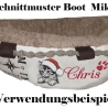 NEU Stickdatei Katze mit Weihnachtsmütze Ria Kitten