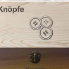 Sammelbox, Aufbewahrungsbox aus Holz mit Lasergravur