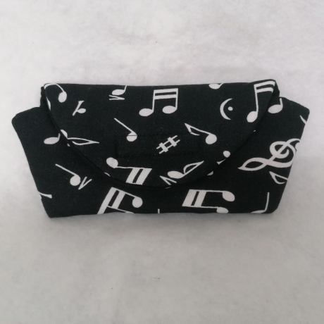 Brillenetui Brillentasche Brillenhülle dick gepolstert 100% BW