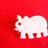 Vintage♥Brosche♥Elefant aus Perlmutt♥aus den 70er Jahren♥