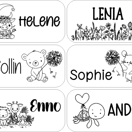 Brotdose | Lunchbox | personalisiert mit Namen