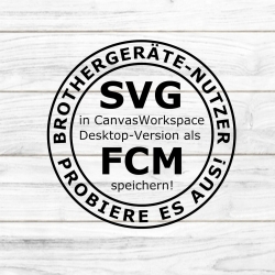 Brother Nutzer SVG zu FCM konvertieren Brother Nutzer SVG zu FCM konvertieren
