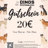 Geschenkgutschein Dinos Pfotenglück Dogs