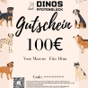 Geschenkgutschein Dinos Pfotenglück Dogs