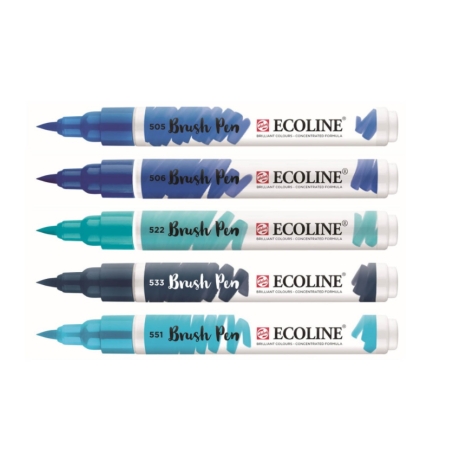 Brush-Pens in vielen Farben