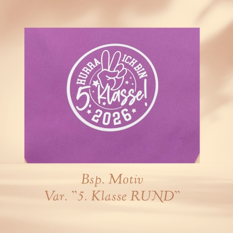 Schultüte 5. Klasse - Personalisierbar mit Namen